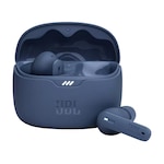 Casti in-ear JBL Tune Beam, True wireless, Active Noise Cancelling, Bluetooth, 4 Microfoane, Autonomie 48H, IP54, Albastru