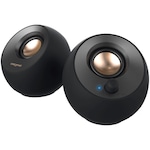 Boxe Creative Pebble v2, 2.0, 8W RMS, USB-C/A & 3.5mm jack, Negru