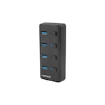 Hub Usb 3.0, Natec, 4 porturi, Negru