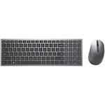 Kit Tastatura + Mouse Dell Multi-Device KM7120W, 2.4GHz&Bluetooth 5.0, Layout US Intl