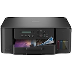 Multifunctional inkjet color CISS Brother DCP-T530DW, InkBenefit, Duplex, Wireless, A4, 15.000 pagini alb-negru sau 5.000 pagini color, negru