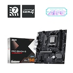 Placa de baza MSI PRO B840M-B, AM5, DDR5, mATX, Negru 911-7E76-002