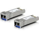 Set 2 module de fibra optica monomod, Ubiquiti, Argintiu