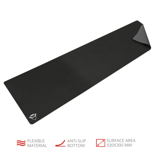 Mousepad gaming Trust GXT 758 XXL, Negru