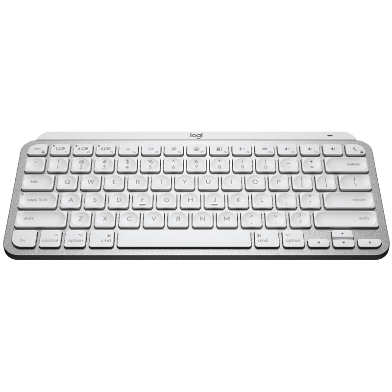 Tastatura Logitech MX Keys Mini pentru Mac, Bluetooth, US INTL layout, Pale Grey 3 Tastatura Logitech MX Keys Mini pentru Mac, Bluetooth, US INTL layout, Pale Grey - imagine 3