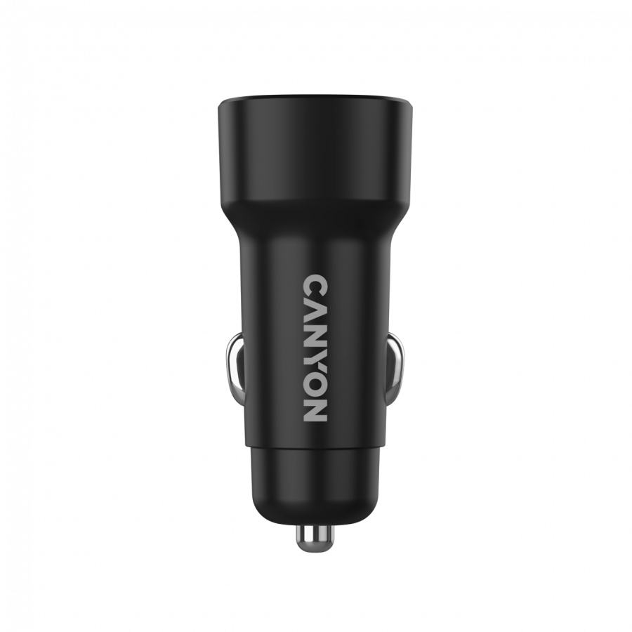 CANYON car charger OnDrive 24 24W 2xUSB-A Black 5 CANYON car charger OnDrive 24 24W 2xUSB-A Black - imagine 5