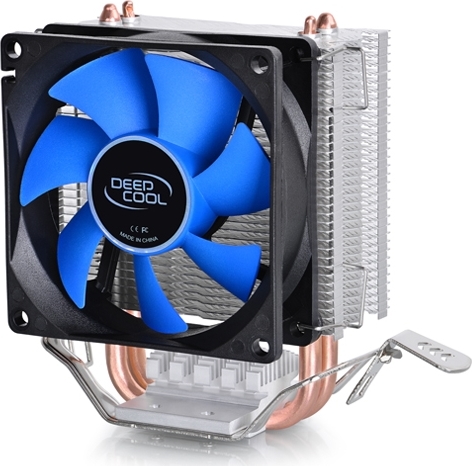 Cooler Deepcool „Iceedge Mini FS v2.0”, compatibil skt. Intel si AMD, racire cu aer, ventilator 80 mm, 2200 rpm, inaltime cooler 129.5mm, 2 heatpipe,  „DP-MCH2-IEMV2” (timbru verde 0.8 lei)