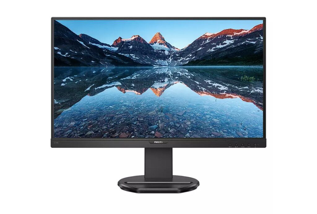 Monitor Philips led IPS 27”, QHD, 75Hz, 4ms, Adaptive Sync, FlickerFree, Pivot, Display Port, HDMI, USB, USB-C, 276B9/00