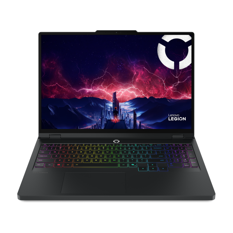 Laptop Gaming Lenovo Legion Pro 5 16AFR10 cu procesor AMD Ryzen™ 9 9955HX pana la 5.4GHz, 16″ WQXGA, OLED, 165Hz, 32GB DDR5, 1TB SSD, NVIDIA® GeForce RTX™ 5070 8GB GDDR7, NO OS, Eclipse Black, 3y on-site Premium Care