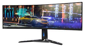 Monitor Gaming LED VA Lenovo Legion R45w-30, 44.5″, Dual QHD (5120×1440), 165Hz , 1ms (MPRT), AMD FreeSync™ Premium Pro, HDR4000, 2.5G with Realtek smart chip, 2x HDMI, Display Port, Boxe 3W x2, Pivot, VESA, negru