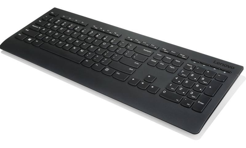 Tastatura Lenovo 4X30H56854, fara fir, neagra