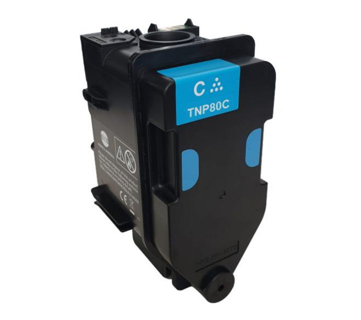 Cartus Toner Konica Minolta TNP-80C Cyan, 9.000 pagini pentru Bizhub C3320i