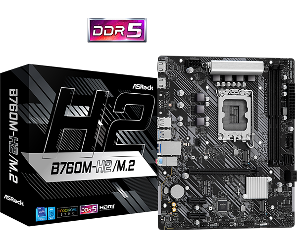 Placa de baza ASRock B760M-H2/M.2