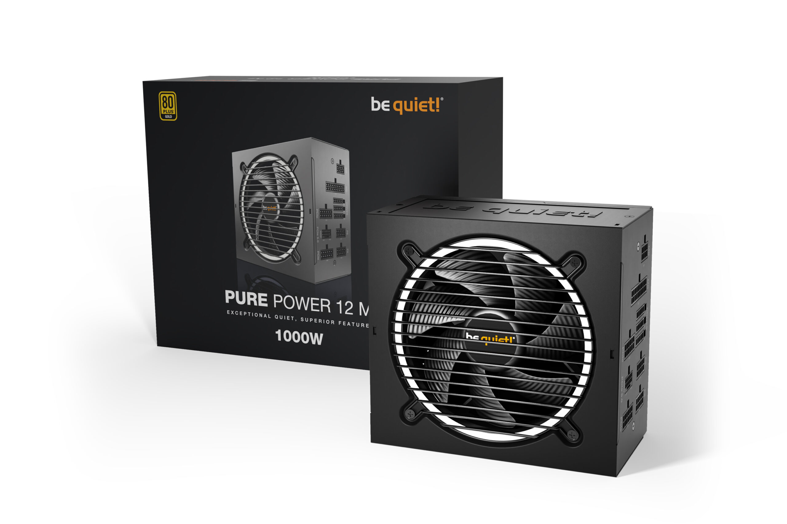 Sursa Be Quiet PURE POWER 12 M, 1000W, 80 PLUS Gold, modular, ATX 3.0 3 Sursa Be Quiet PURE POWER 12 M, 1000W, 80 PLUS Gold, modular, ATX 3.0 - imagine 3