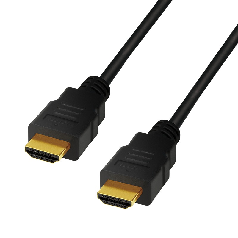 Cablu HDMI tata – HDMI tata, High Speed, 10K, 2M, LogiLink, Negru , ICOC HDMI21-8-020L
