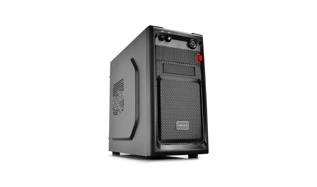Carcasa DeepCool SMARTER, Mini Tower, fara sursa, mATX negru