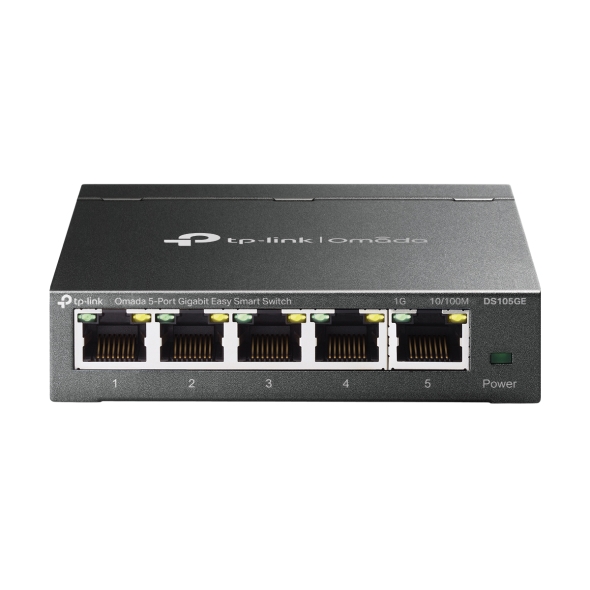 Switch TP-Link Omada DS105GE, 5 porturi, Gigabit 2 Switch TP-Link Omada DS105GE, 5 porturi, Gigabit - imagine 2