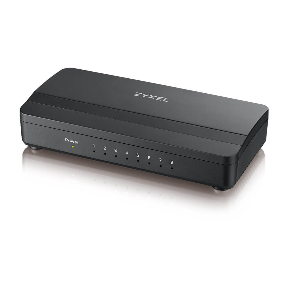Switch ZyXEL GS-108S, 8-Port 10/100/1000 Mbps
