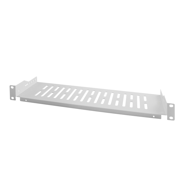 RAFT FIX LOGILINK 1U pentru rack 19", adancime 152mm, sarcina maxima 5Kg, vopsea antistatic, otel 1.5mm, grey, "SF1C25G"