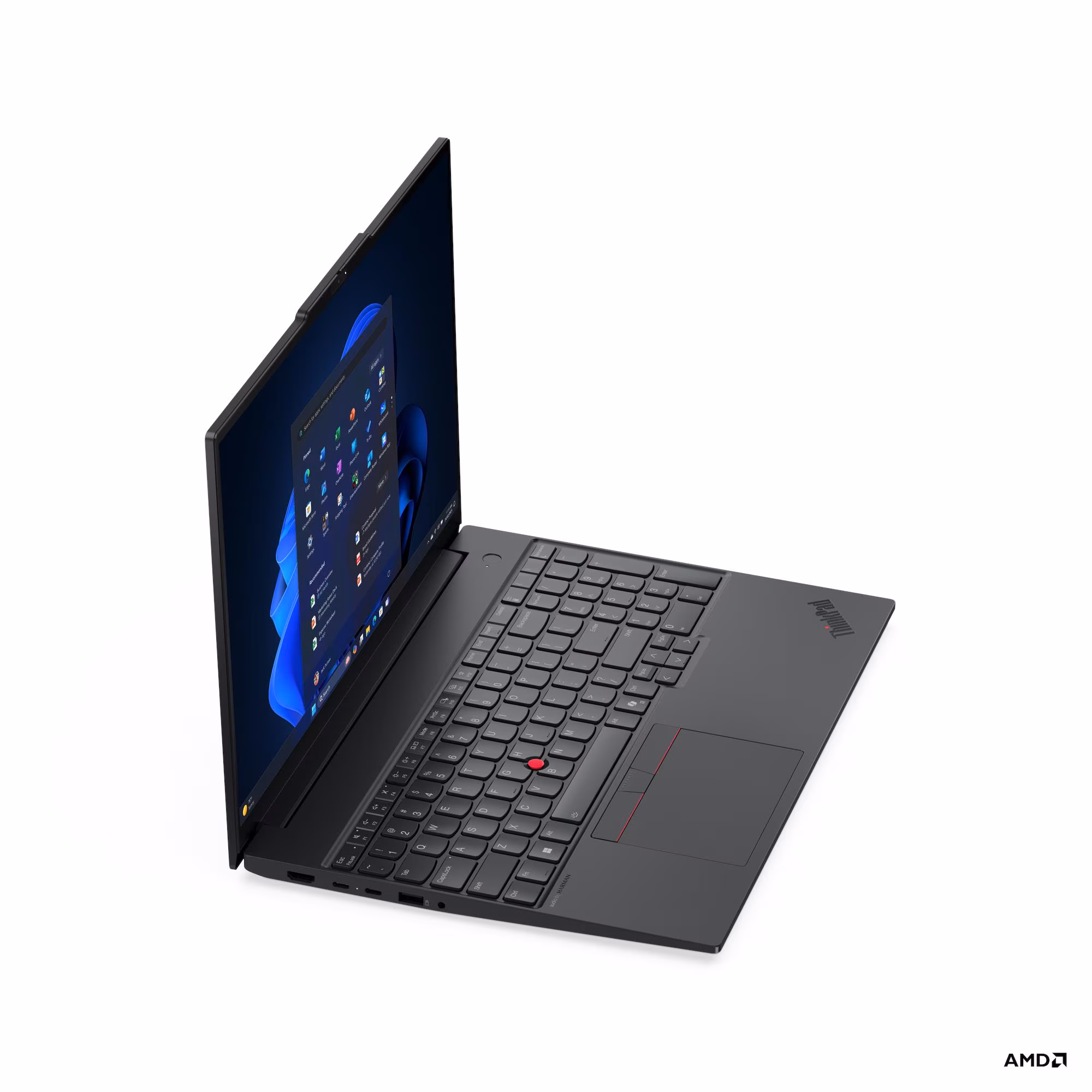 Laptop Lenovo ThinkPad E16 G3 WUXGA 16 inch AMD Ryzen 7 250 32GB 1TB SSD Free Dos Black 2 Laptop Lenovo ThinkPad E16 Gen 3 Ryzen 5 220 16GB 512GB