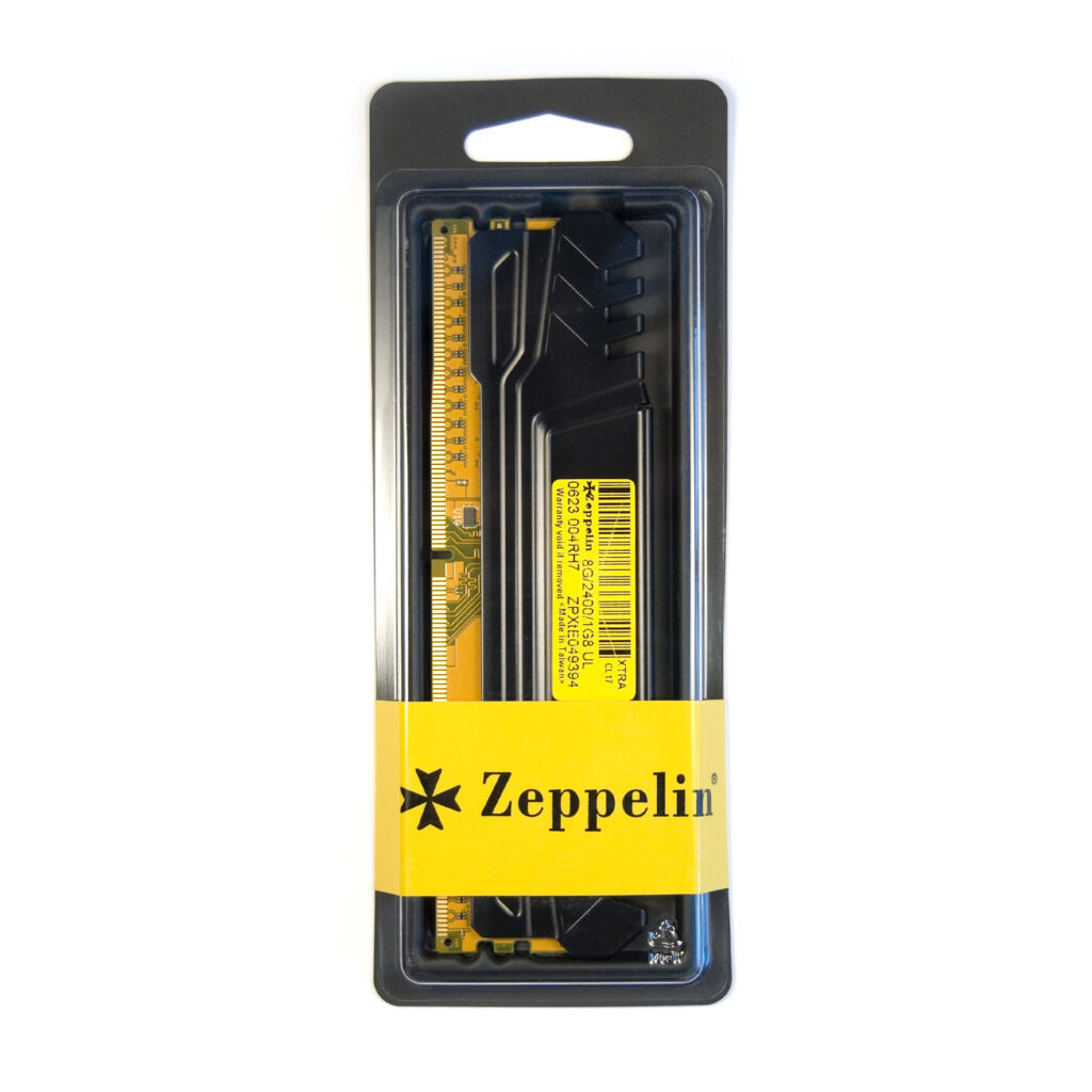Memorie DDR zeppelin DDR4 8GB frecventa 2400 mhz, 1 modul radiator, retail