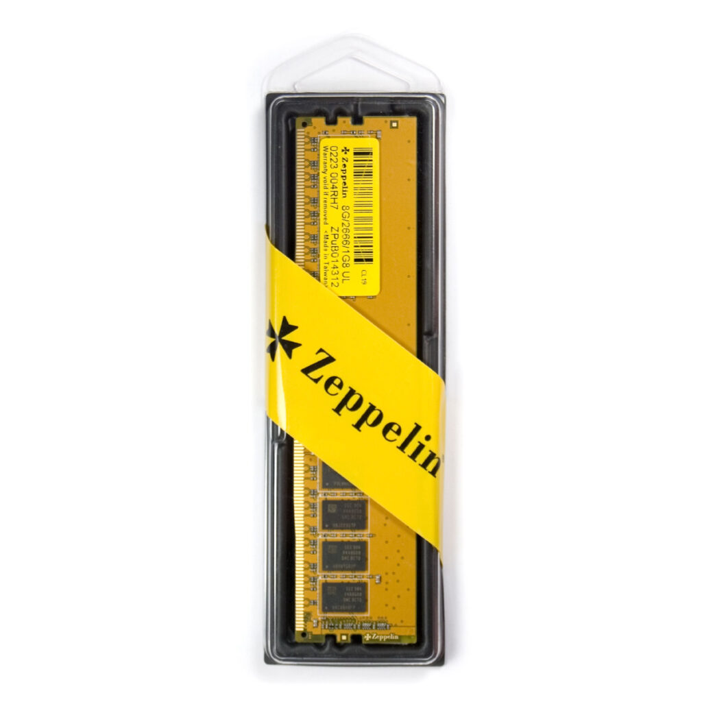 Memorie DDR zeppelin DDR4 8GB frecventa 2666 mhz, 1 modul latenta cl15