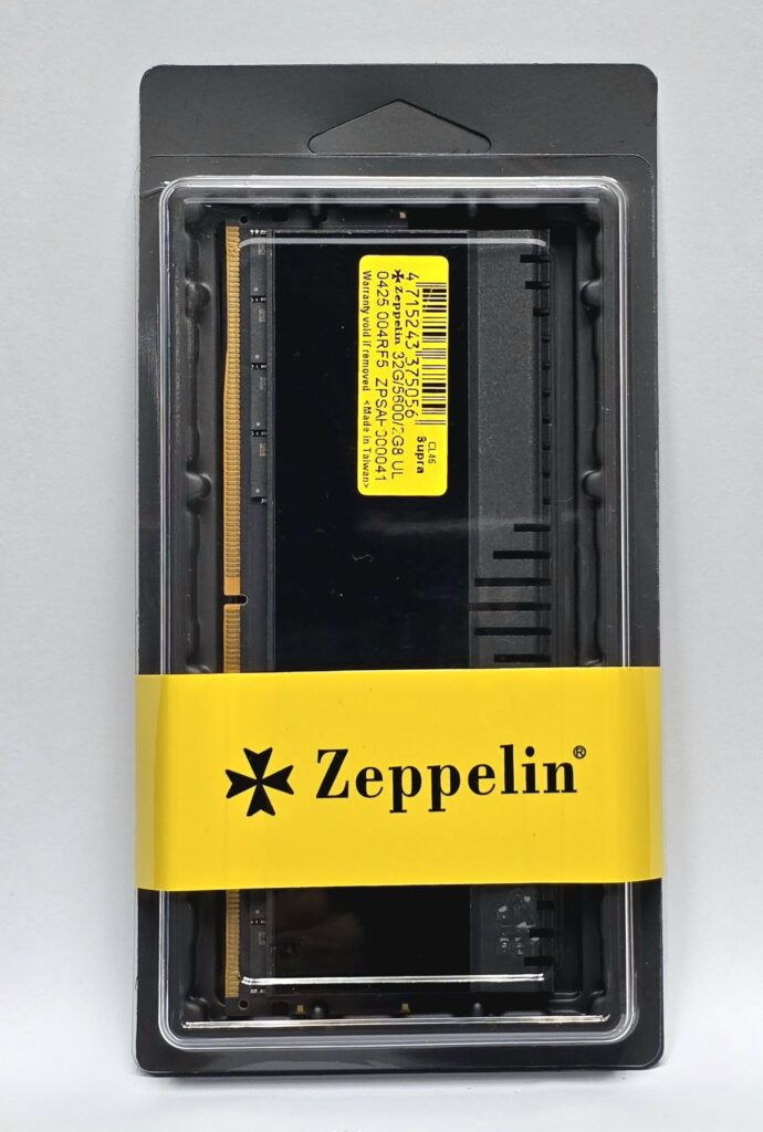 Memorie DDR Zeppelin, DDR5 Gaming 32GB frecventa 5600 MHz, 1 modul, radiator, retail