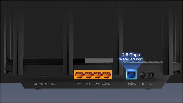 Router wireless TP-Link Archer AX72 Pro, AX5400, Wi-Fi 6, Dual-Band Gigabit, 1x2.5 Gigabit, USB 3.0, MU-MIMO 2 Router wireless TP-Link Archer AX72 Pro, AX5400, Wi-Fi 6, Dual-Band Gigabit, 1x2.5 Gigabit, USB 3.0, MU-MIMO - imagine 2