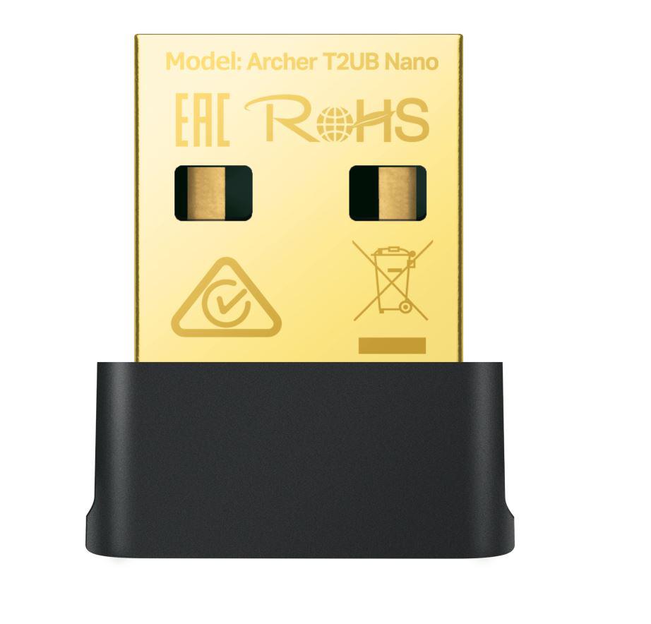 Adaptor Wi-Fi Bluetooth TP-Link Archer T2UB Nano, nano USB, AC600, Wi-Fi Dual-Band, Bluetooth 4.2