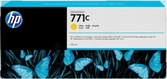 HP 771C Ink Yellow 775ml Designjet Z6200