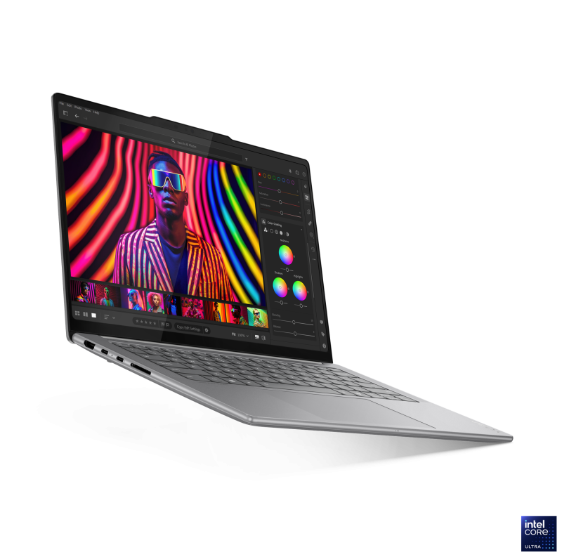 Laptop Lenovo Yoga Pro 7 14IAH10 cu procesor Intel® Core™ Ultra 9 285H pana la 5.4GHz, 14.5″ 3K , OLED, 120Hz, Touch, 32GB LPDDR5x RAM, 1TB SSD, Intel® Arc™ 140T, Windows® 11 Home, Luna Grey, 3y on-site Premium Care