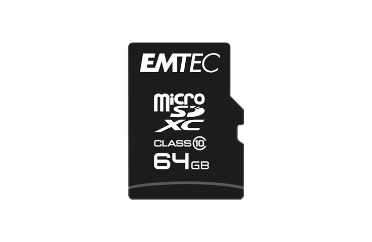 Card de memorie Emtec microSDHC, 64GB, CL10