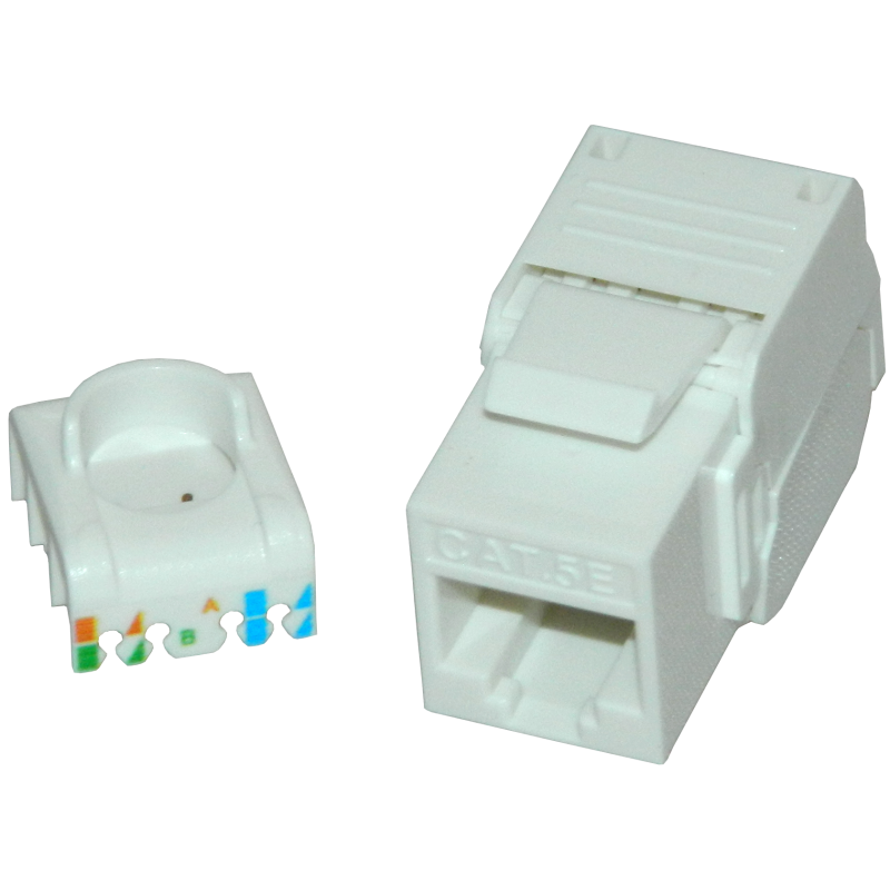 Keystone cat5e UTP , toolless – EMTEX, „EMT-KJ5E-UTP”