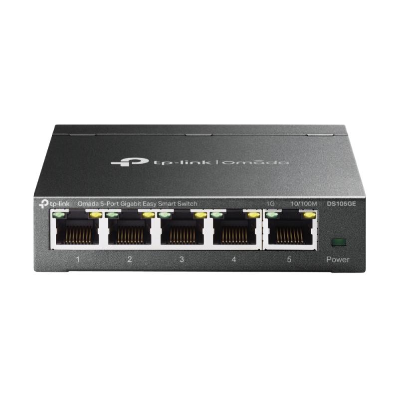 Switch TP-Link Omada DS105GE, 5 porturi, Gigabit 1 Switch TP-Link Omada DS105GE, 5 porturi, Gigabit