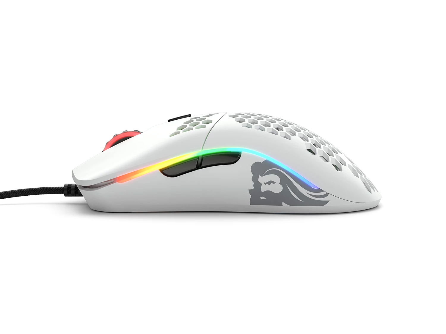 Mouse Glorious Model O Minus, Ultrausor 58g, Alb Mat 3 Mouse Glorious Model O Minus, Ultrausor 58g, Alb Mat - imagine 3