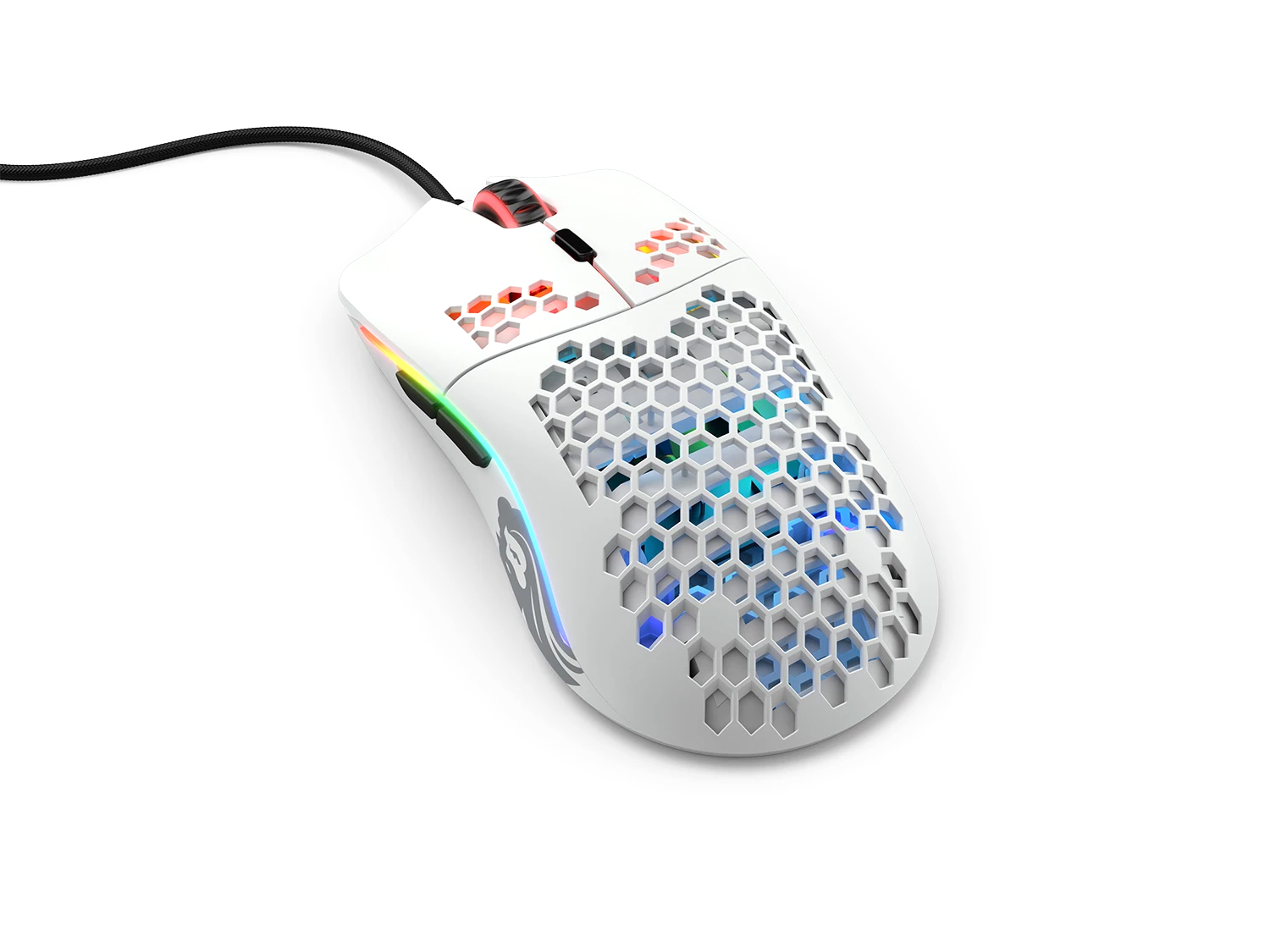 Mouse Glorious Model O Minus, Ultrausor 58g, Alb Mat 5 Mouse Glorious Model O Minus, Ultrausor 58g, Alb Mat - imagine 5