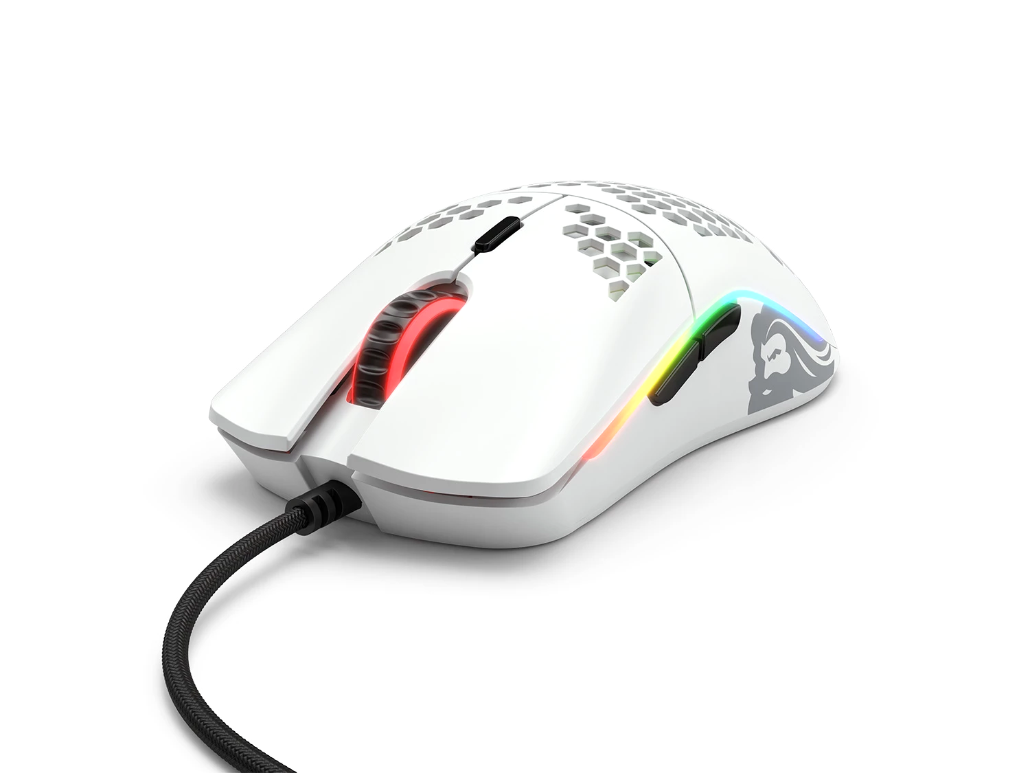 Mouse Glorious Model O Minus, Ultrausor 58g, Alb Mat 2 Mouse Glorious Model O Minus, Ultrausor 58g, Alb Mat - imagine 2