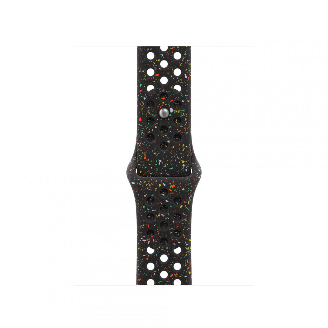 Curea pentru Apple Watch 40mm, Nike Sport Band, Midnight Black - M/L 1 Curea pentru Apple Watch 40mm, Nike Sport Band, Midnight Black - M/L