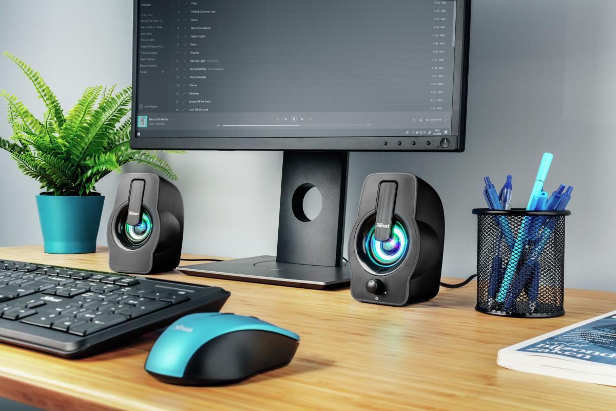 Boxe Trust Gemi RGB 2.0, Negru 8 Boxe Trust Gemi RGB 2.0, Negru - imagine 8