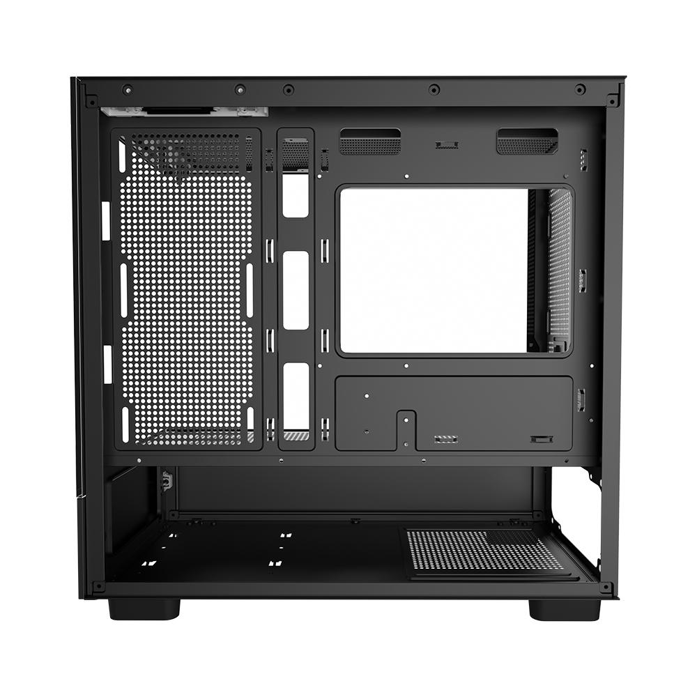 Carcasa 1stPLAYER® Gaming MI5-bk, 6 ventilatoare aRGB infinity efect, telecomanda, Micro-ATX, negru 4 Carcasa 1stPLAYER® Gaming MI5-bk, 6 ventilatoare aRGB infinity efect, telecomanda, Micro-ATX, negru - imagine 4