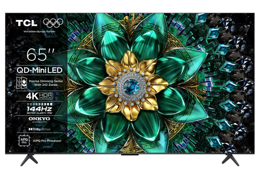 Televizor Mini LED TCL 165 cm 65″ 65Q6C, Ultra HD 4K, Smart TV, WiFi, CI+