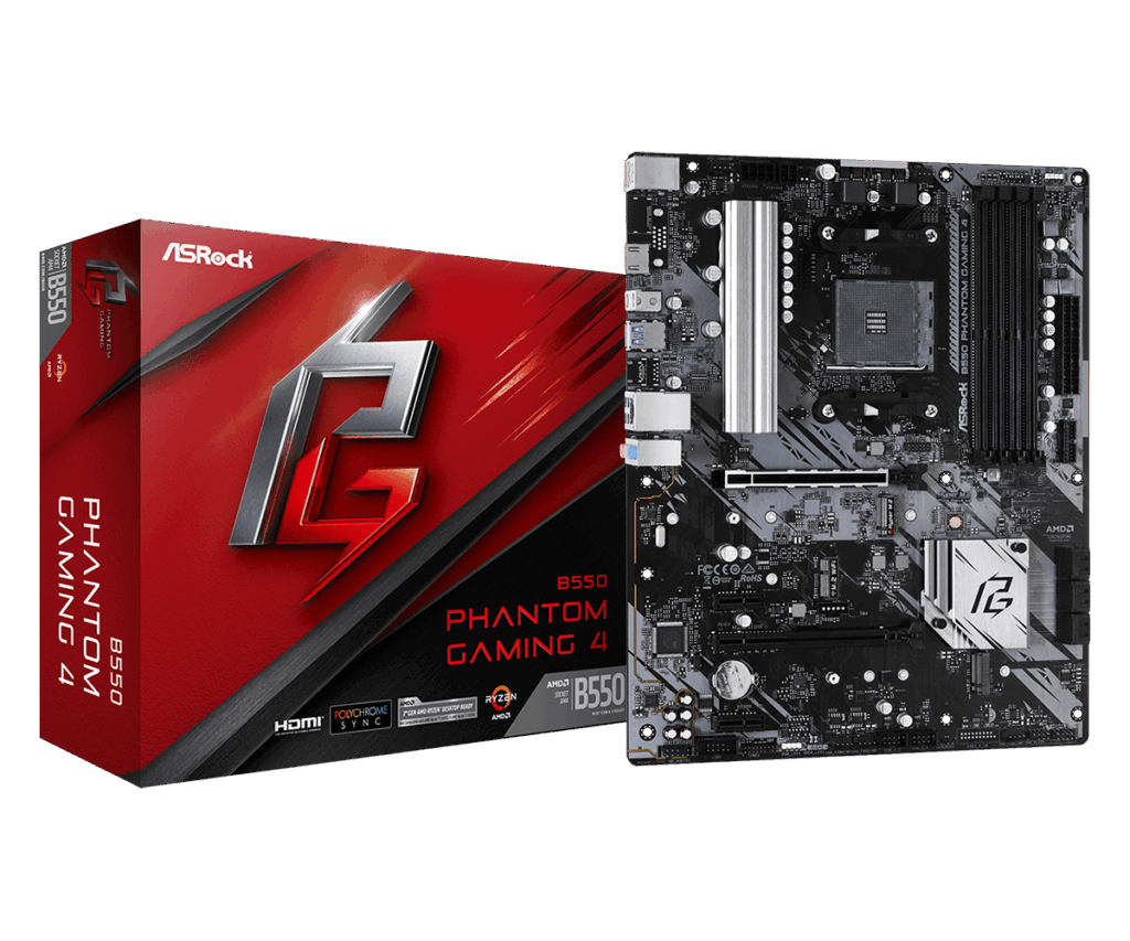 Placa de baza ASRock B550 Phantom Gaming 4, Socket AM4