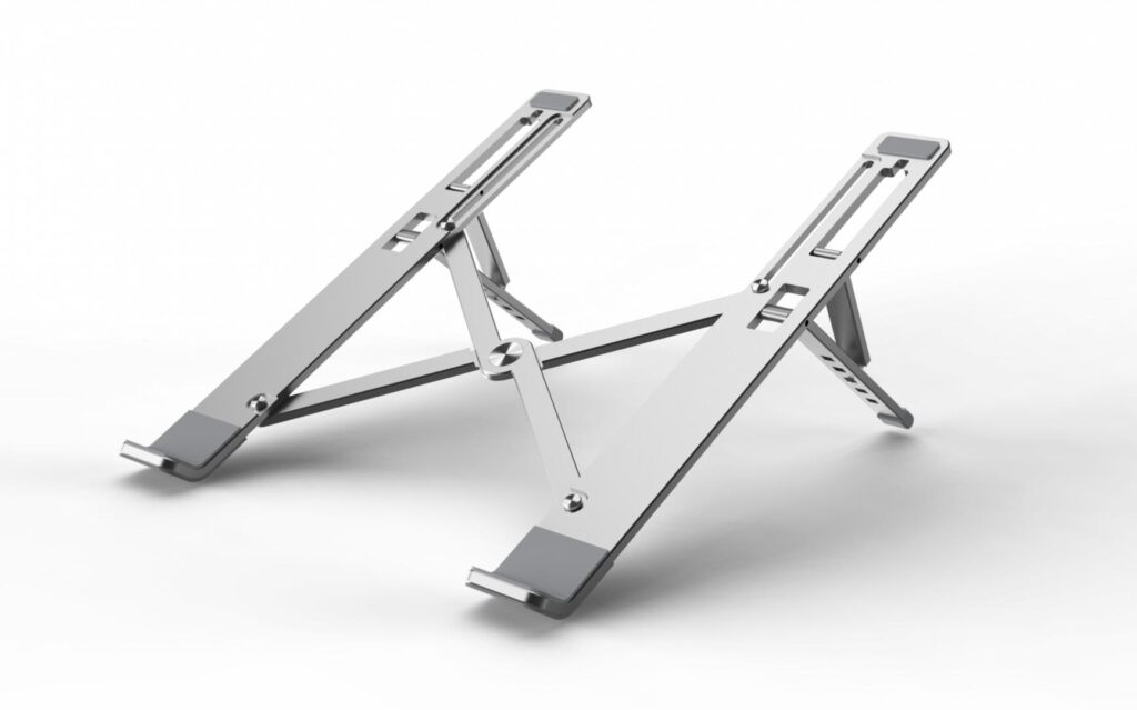 Suport laptop Serioux SRXNCPU6L, pliabil, aluminiu, 15.6″