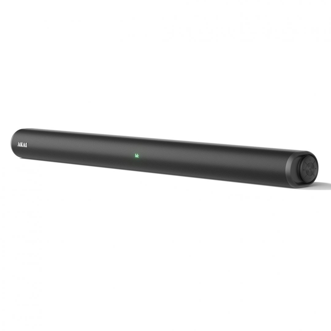 Soundbar AKAI ASB-6L, 2.0, 60W, Bluetooth, HDMI ARC, Radio FM, Negru 3 Soundbar AKAI ASB-6L, 2.0, 60W, Bluetooth, HDMI ARC, Radio FM, Negru - imagine 3