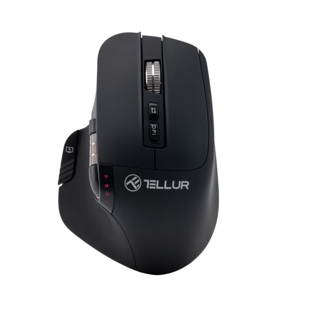 Mouse fara fir Tellur Shade, Bluetooth, Negru