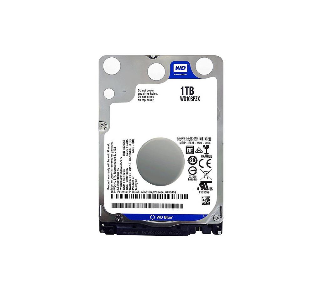 Hard Disk Laptop WD Blue WD10SPZX, 1TB, 5400rpm, SATA 3