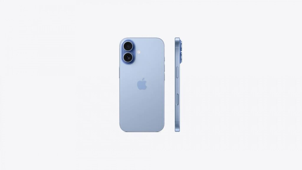 Telefon mobil Apple iPhone 17, 256GB, 5G, Mist Blue