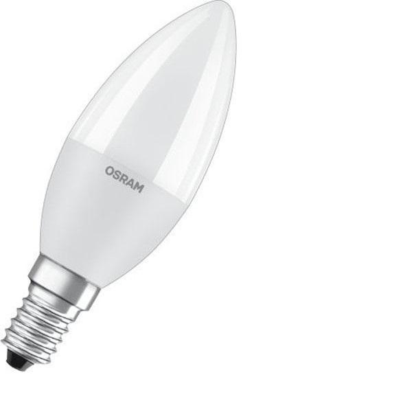 BEC LED Osram, soclu E14, putere 7W, forma lumanare, lumina alb naturala, alimentare 220 – 240 V, „000004058075311886” (