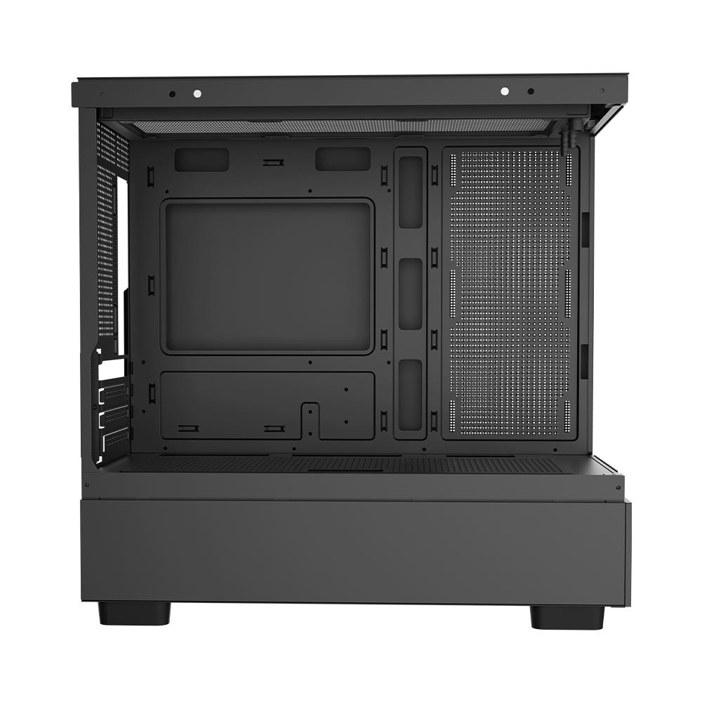 Carcasa 1stPLAYER® Gaming MI5-bk, 6 ventilatoare aRGB infinity efect, telecomanda, Micro-ATX, negru 5 Carcasa 1stPLAYER® Gaming MI5-bk, 6 ventilatoare aRGB infinity efect, telecomanda, Micro-ATX, negru - imagine 5