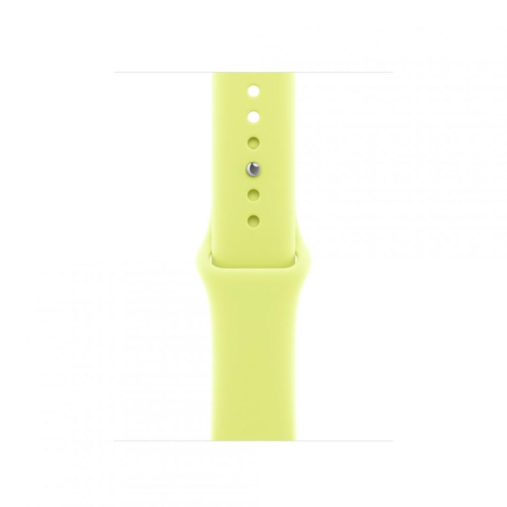 Curea pentru Apple Watch 42mm, Sport Band – S/M, Neon Yellow